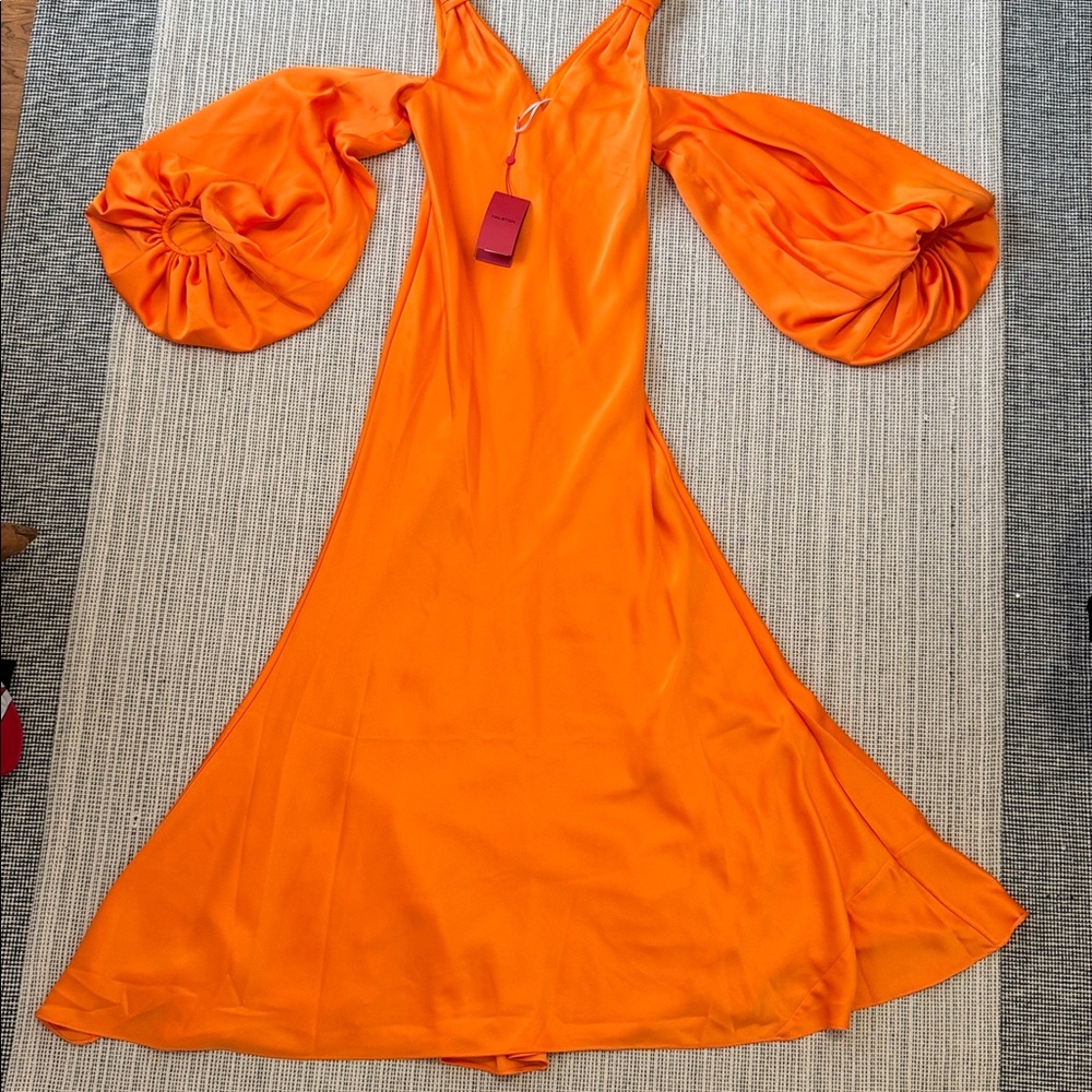 HALSTON mermaid gown